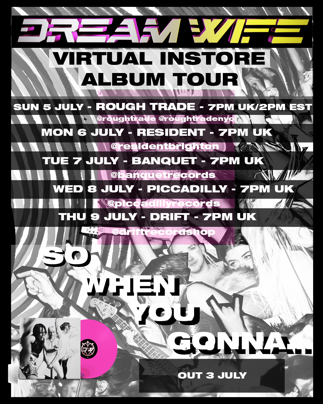 GIG OF THE WEEK//Dream Wife,,Virtual Instore Tour