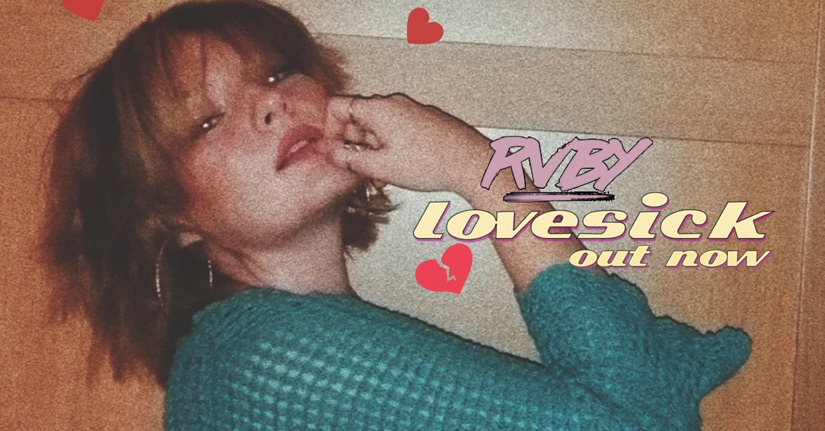 RVBY shares slinky new synth-pop single “Lovesick”